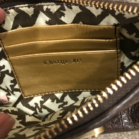 Brown Juicy Couture Wristlet - Picture 4 of 4
